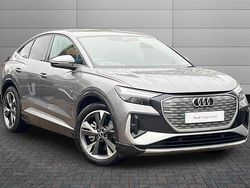 Typhoon grey Used 2022 Audi Q4 e-tron S-Line SUV | £27,450 (Fair price)