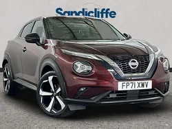 Red Used 2021 Nissan Juke Tekna SUV | £15,221 (Fair price)