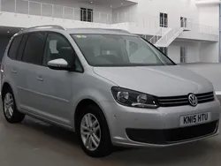Reflex silver Used 2015 VW Touran SE MPV | £7,475 (Good price)