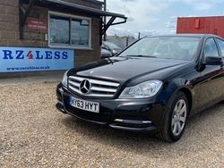 Black Used 2013 Mercedes C200 Executive Sedan | £7,950 (Expensive)