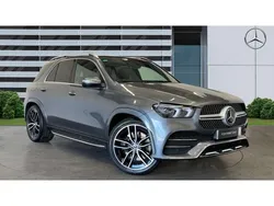 Grey Used 2023 Mercedes GLE450 AMG AMG line SUV | £54,307 (A bit pricey)