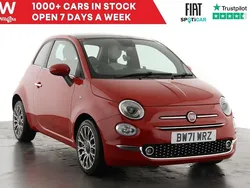 Red Used 2021 Fiat 500 Dolcevita Hatchback | £9,299 (Fair price)