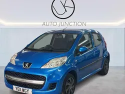 Blue Used 2011 Peugeot 107 Hatchback | £3,999 (Fair price)