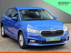 Energy blue Used 2023 Skoda Fabia Comfort Hatchback | £14,628 (Fair price)