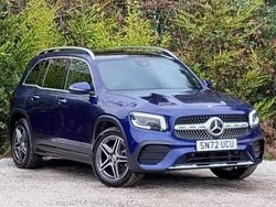 Blue Used 2022 Mercedes GLB200 AMG Line Premium Plus SUV | £30,298 (Fair price)