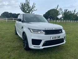 White Used 2018 Land Rover Range Rover Sport HSE Dynamic SUV | £25,840 (Fair price)