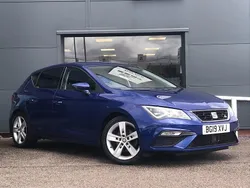 Blue Used 2019 Seat Leon FR Hatchback | £10,995 (Fair price)