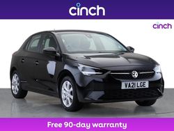 Black Used 2021 Vauxhall Corsa Hatchback | £10,599 (Fair price)