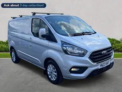 Silver Used 2023 Ford Transit Custom Limited Van | £18,200 (Good price)