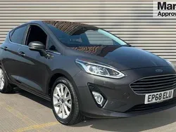Grey Used 2019 Ford Fiesta Titanium Hatchback | £9,550 (Fair price)