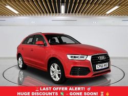 Red Used 2016 Audi Q3 S-Line SUV | £12,749 (Good price)