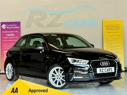 Black Used 2017 Audi A1 S-Line Hatchback | £10,295 (Fair price)