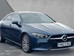 Blue Used 2023 Mercedes CLA200 Executive Coupe | £25,980 (Fair price)