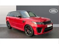 Red Used 2020 Land Rover Range Rover Sport SVR SUV | £41,972 (Good price)