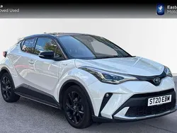 White Used 2020 Toyota C-HR SUV | £17,999 (Fair price)