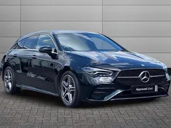Black Used 2024 Mercedes CLA200 Executive Estate | £25,395 (Fair price)