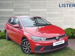 Red Used 2022 VW Polo Life Hatchback | £16,993 (Fair price)