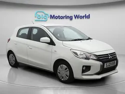 White Used 2021 Mitsubishi Mirage Hatchback | £7,700 (Good price)