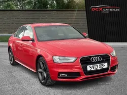 Red Used 2013 Audi A4 S-Line Sedan | £7,000 (Fair price)