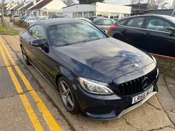 Blue Used 2016 Mercedes C220 AMG line Coupe | £12,795 (Fair price)