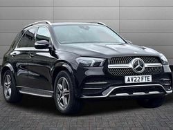 Obsidian black Used 2022 Mercedes GLE400 AMG line Estate | £48,990 (Super price)