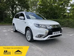 White Used 2018 Mitsubishi Outlander P-HEV Estate | £11,990 (Fair price)