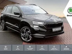 Black Used 2022 Skoda Karoq SportLine SUV | £25,950 (Fair price)