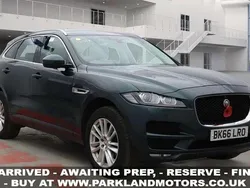 Green Used 2016 Jaguar F-Pace Portfolio SUV | £12,395 (Fair price)