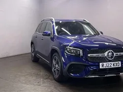 Blue Used 2022 Mercedes GLB200 AMG line SUV | £27,999 (Fair price)