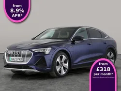 Blue Used 2022 Audi e-tron S-Line SUV | £23,017 (Good price)