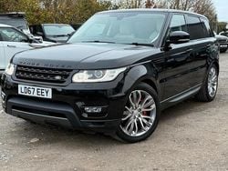 Black Used 2017 Land Rover Range Rover Sport HSE Dynamic SUV | £27,495 (Good price)