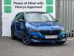 Blue Used 2024 Skoda Scala Monte Carlo Hatchback | £17,795 (Fair price)
