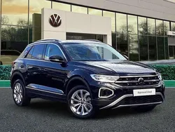 Black Used 2022 VW T-Roc Style SUV | £21,292 (Fair price)