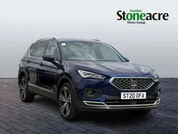 Blue Used 2020 Seat Tarraco XCELLENCE Lux SUV | £15,790 (Fair price)