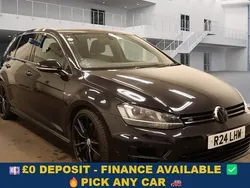 Black Used 2016 VW Golf VII R Hatchback | £15,949 (Fair price)