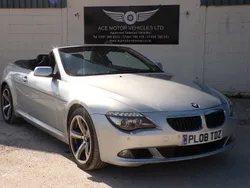 Titanium silver Used 2008 BMW 635 Cabriolet Sport Line Cabriolet | £6,499