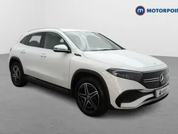 White Used 2022 Mercedes EQA250+ AMG line SUV | £22,199 (Fair price)