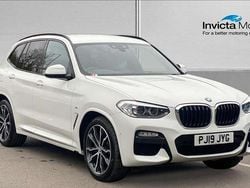 White Used 2019 BMW X3 M Sport SUV | £20,500 (Good price)