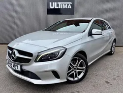 Silver Used 2018 Mercedes A160 Sport Edition Hatchback | £10,295 (Fair price)