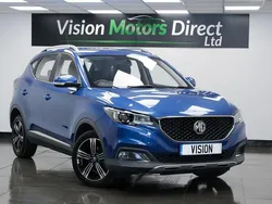 Blue Used 2019 MG ZS Exclusive Sedan | £10,980 (Fair price)