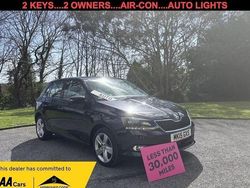Black Used 2015 Skoda Fabia SE L Hatchback | £10,395 (Fair price)