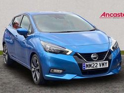Blue Used 2022 Nissan Micra Tekna Hatchback | £15,795 (A bit pricey)
