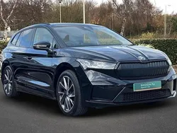 Black magic pearl effect Used 2022 Skoda Enyaq iV SportLine SUV | £24,500 (Fair price)