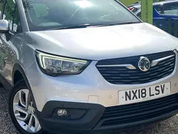 Silver Used 2018 Vauxhall Crossland X S SUV | £6,950 (Fair price)
