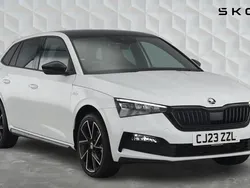 Moon white metallic Used 2023 Skoda Scala Monte Carlo Hatchback | £17,731 (Fair price)