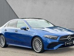 Blue Used 2024 Mercedes A180 AMG Line Premium Plus Sedan | £28,120 (A bit pricey)
