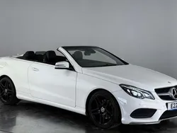 White Used 2015 Mercedes E350 AMG line Cabriolet | £12,500 (Fair price)