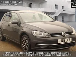 Grey Used 2018 VW Golf VII SE Hatchback | £10,240 (Good price)