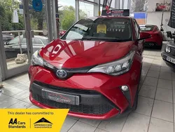 Red Used 2022 Toyota C-HR Design SUV | £19,495 (Good price)