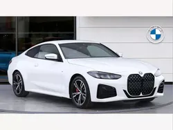 Alpine white Used 2025 BMW 420 M Sport Coupe | £40,450 (Good price)